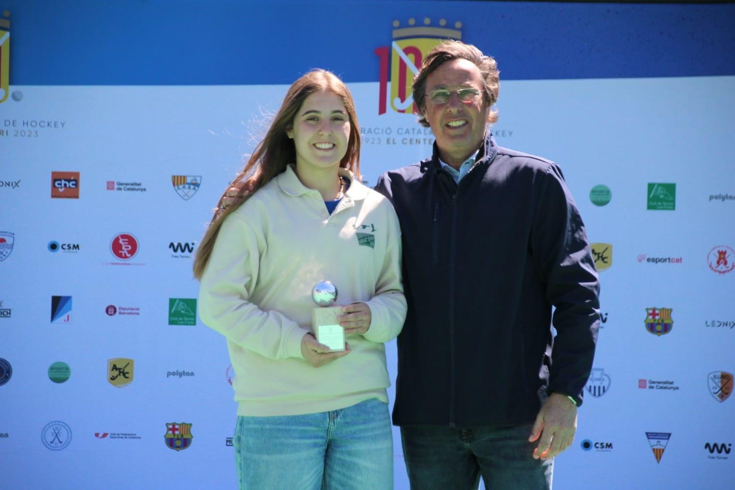 Carlota, nombrada mejor portera del autonómico sub16