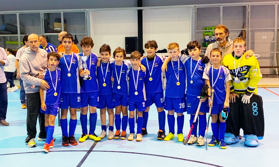 Los infantiles, subcampeones gallegos de sala.