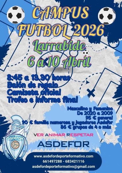 CAMPUS SEMANA SANTA 2026 EN EL CENTRO DE PAMPLONA