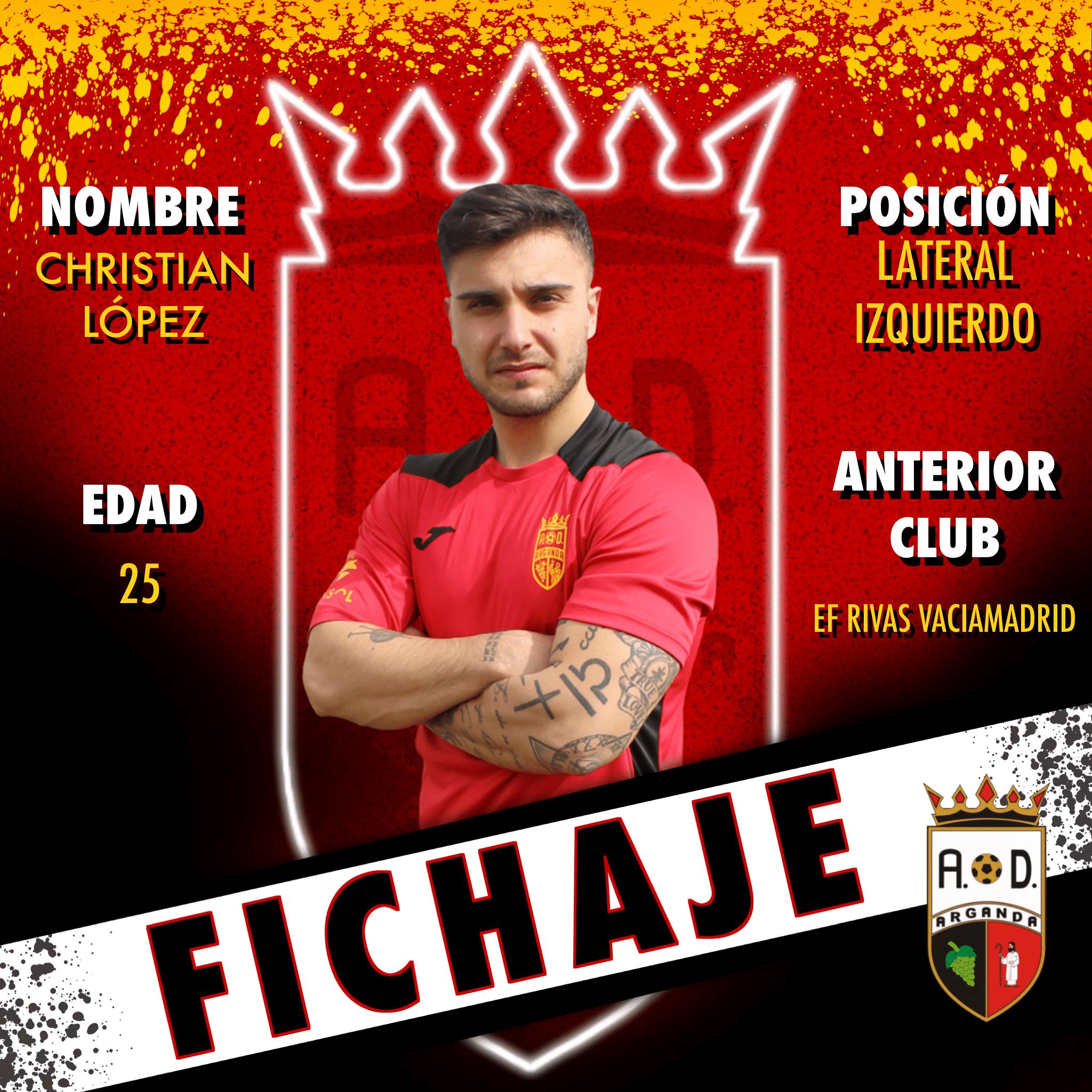 FICHAJE DE CHRISTIAN LÓPEZ 