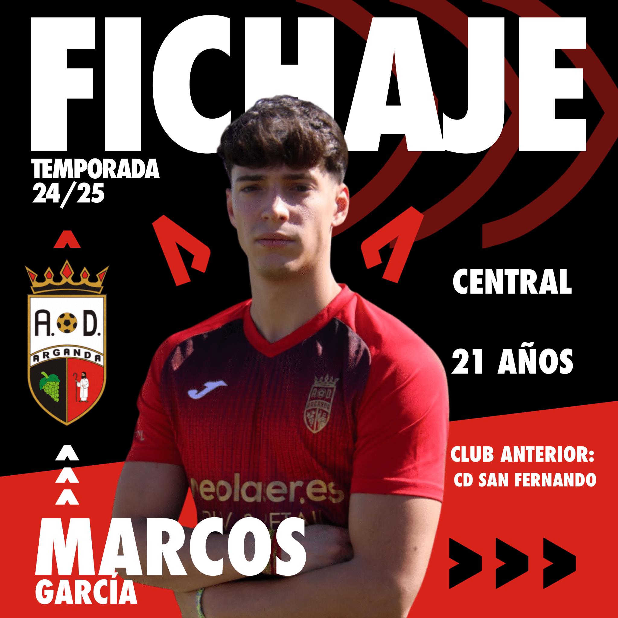 SMASC | FICHAJE DE MARCOS GARCÍA