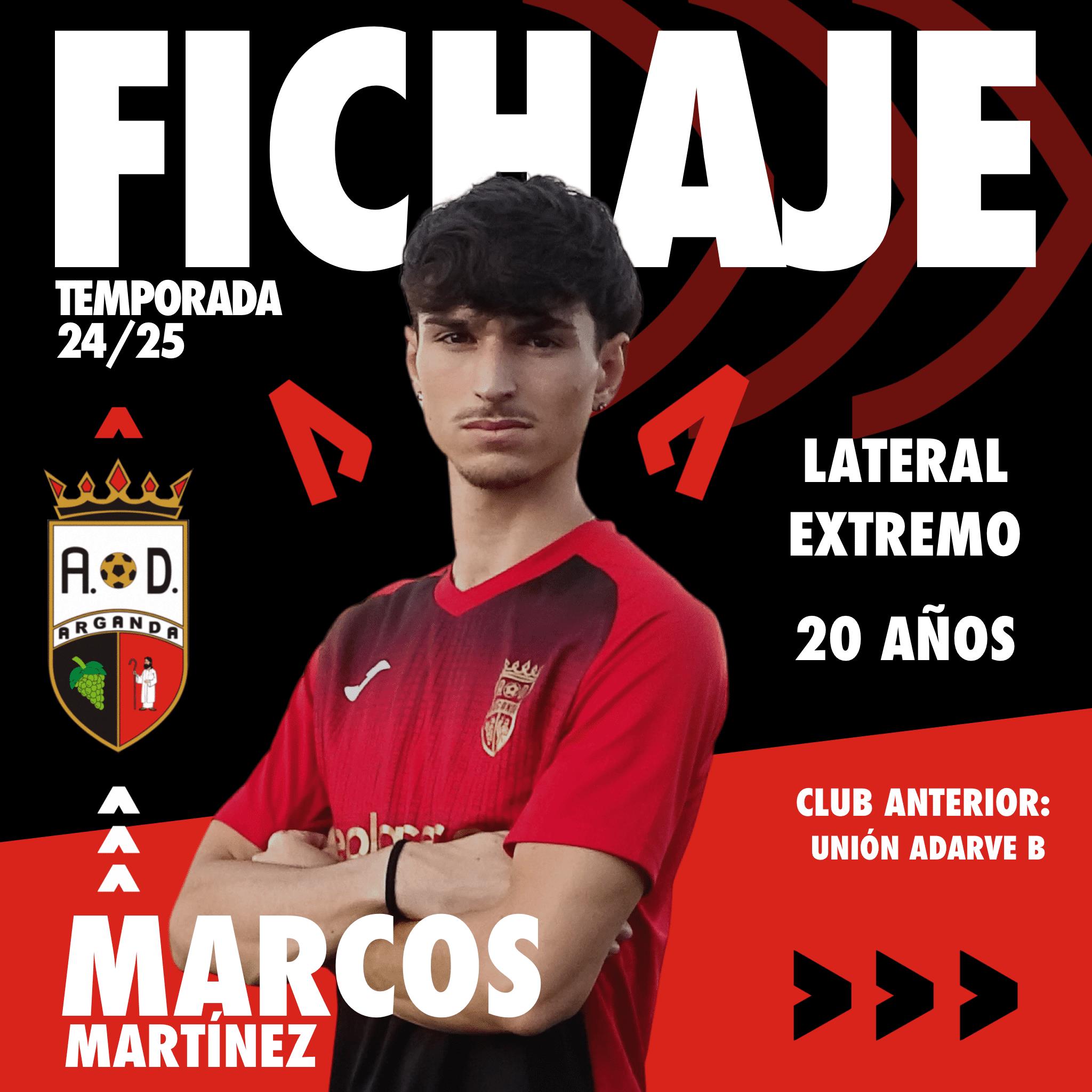 SMASC | FICHAJE DE MARCOS MARTÍNEZ 