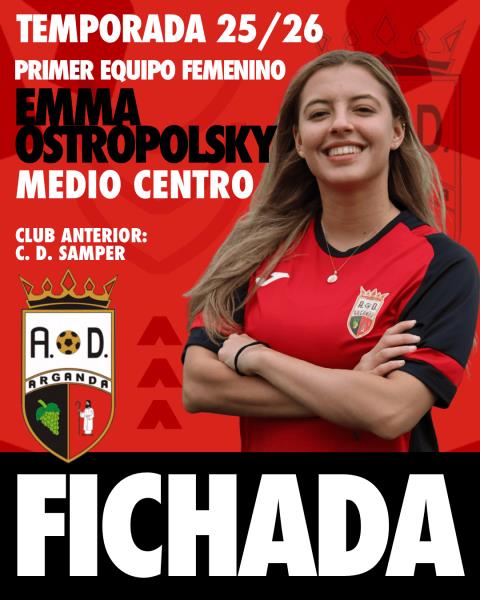SFEM | FICHAJE DE EMMA OSTROPOLSKY