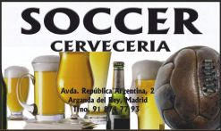 SOCCER CERVECERIA