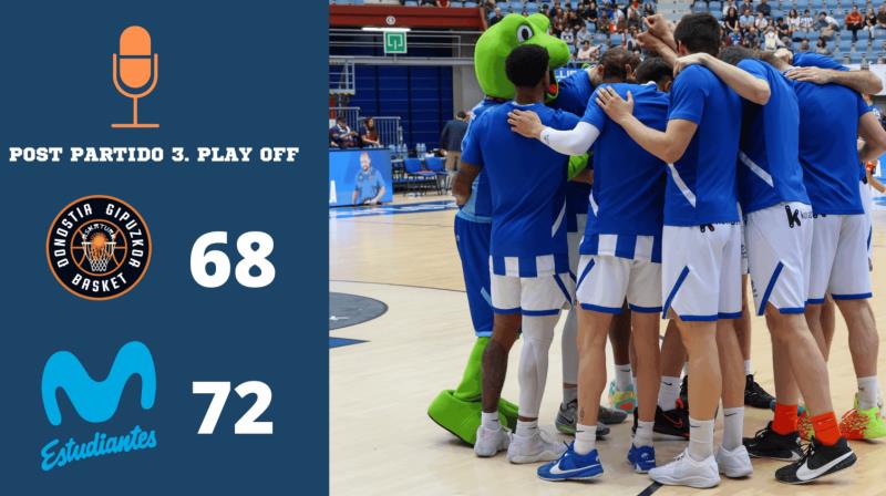 TERCER PARTIDO DE PLAY OFF