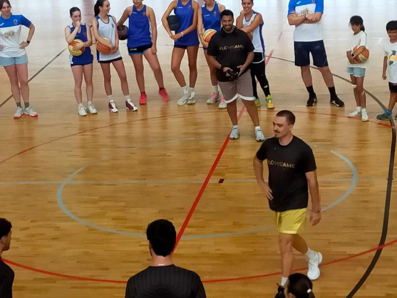 El clinic de Matías Gallo en Altza, algo que va más allá del basket