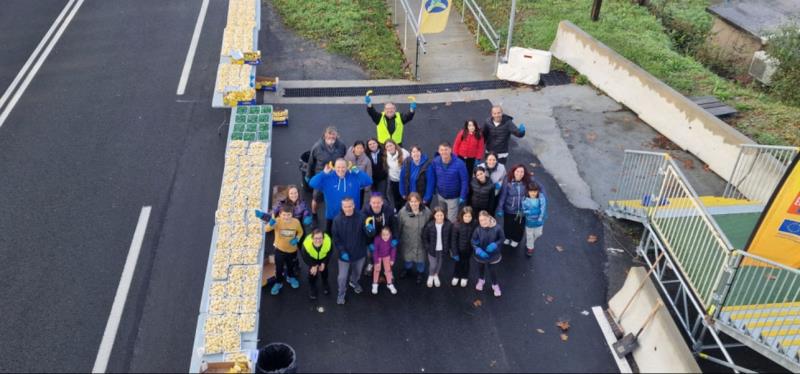 Askatuak participó un año más activamente en la Behobia-SS con un gran trabajo de 24 voluntarios