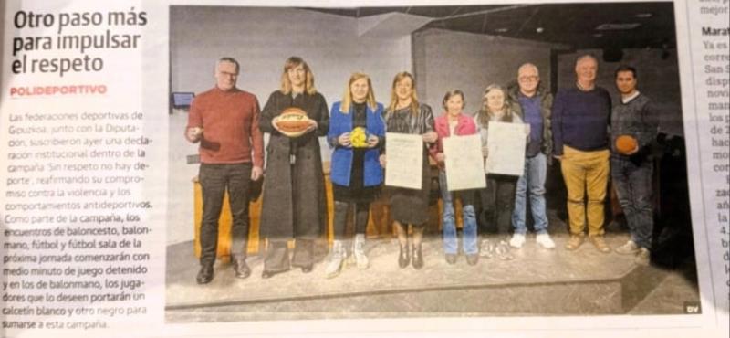 Otro paso más para impulsar el respeto