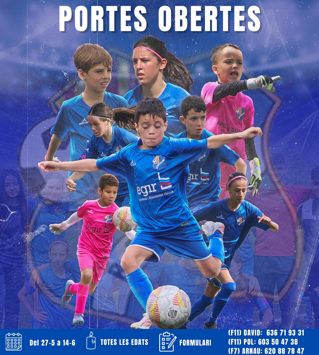 🔵 🔵 Portes Obertes Temporada 24-25 🔵 🔵