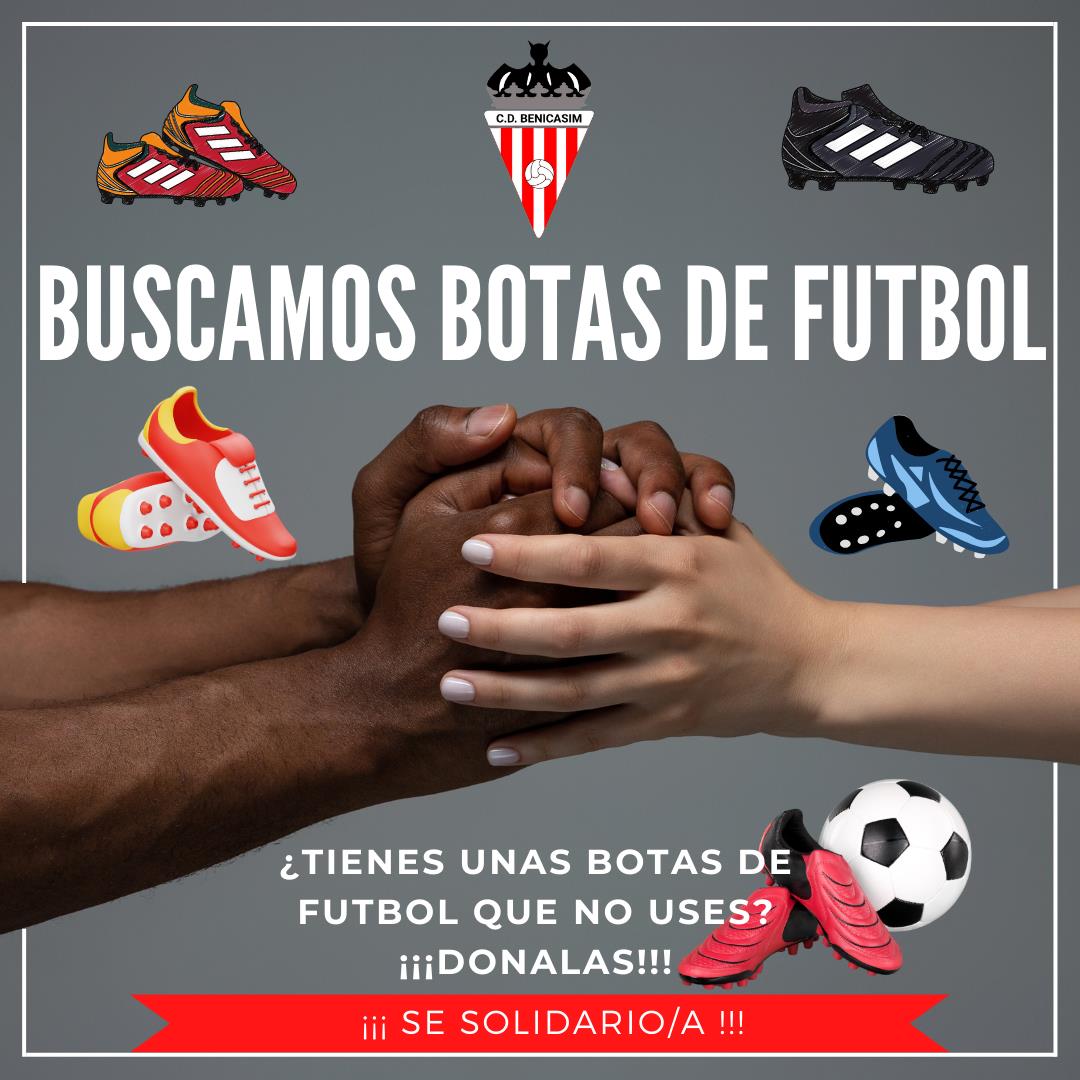 ¡¡¡ Atención sé solidario, dona tus botas !!!