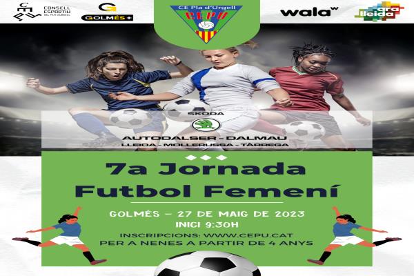 ⚽ 7a Jornada de futbol femení al Pla d'Urgell ⚽