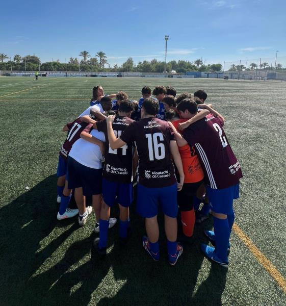 EL CADETE C DIO LA CARA DURANTE TODO EL PARTIDO