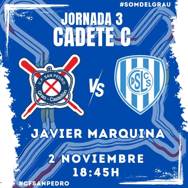 EL CADETE C EN BUSCA DE SU SEGUNDA VICTORIA CONSECUTIVA