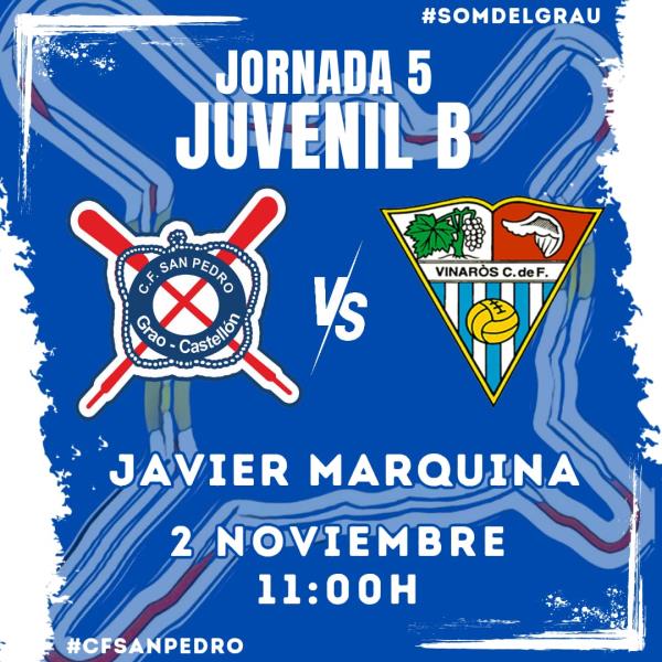 EL JUVENIL B RECIBE AL VINAROS CON GANAS DE VICTORIA