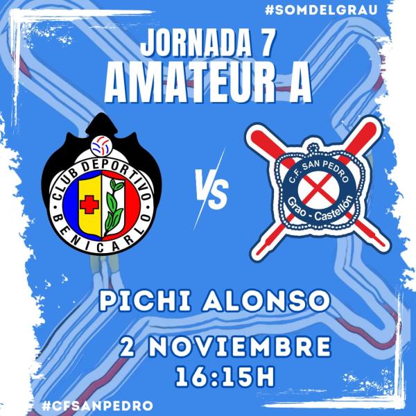 EL SAN PEDRO VISITA AL BENICARLÓ CON LA IDEA DE VOLVER A SUMAR 3 PUNTOS