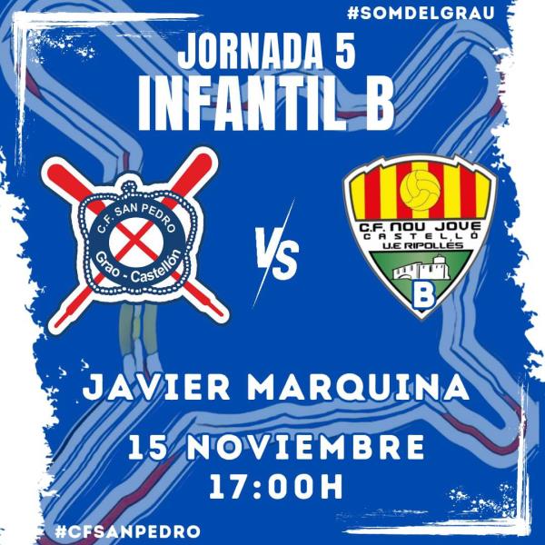 EL INFANTIL B QUIERE SEGUIR INVICTO EN EL JAVIER MARQUINA