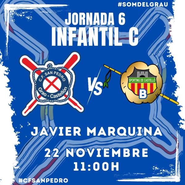 EL INFANTIL C ANTE UN RIVAL DE SU LIGA