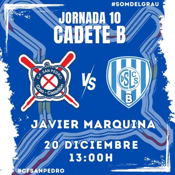 EL CADETE B QUIERE DESPEDIR EL AÑO LO MAS ARRIBA POSIBLE