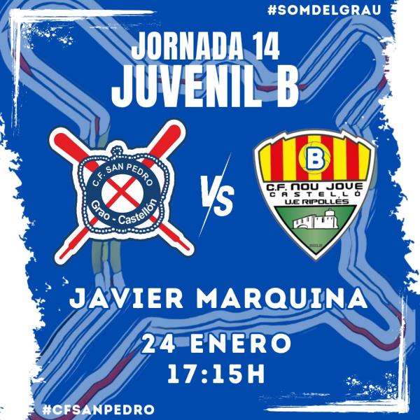 EL JUVENIL B RECIBE A UN NOU JOVE EN APUROS