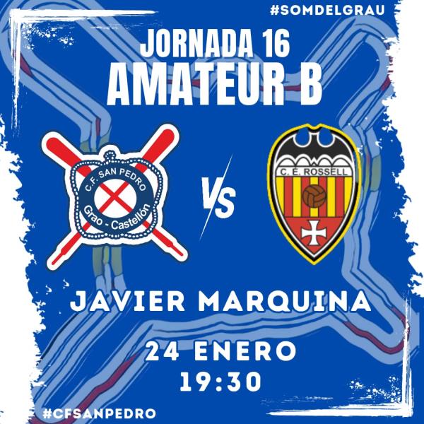 EL AMATEUR B QUIERE EMPEZAR LA SEGUNDA VUELTA CON VICTORIA