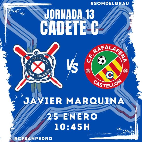 EL CADETE C RECIBE AL SEGUDO CLASIFICADO