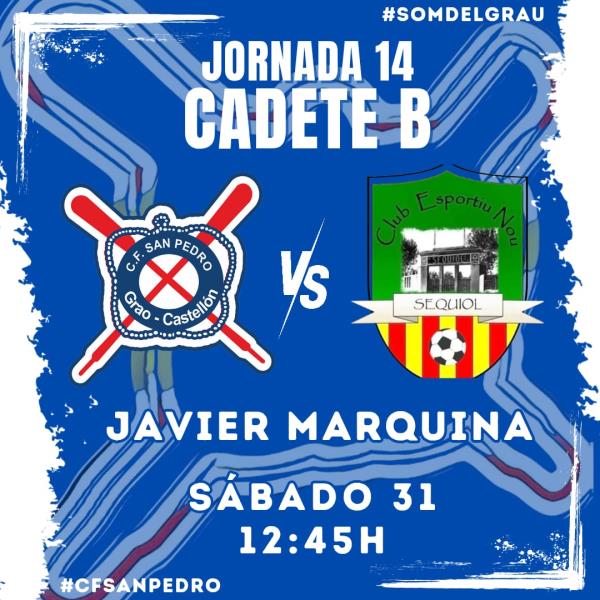 EL CADETE B RECIBE AL NOU SEQUIOL EN UN DUELO IGUALADO