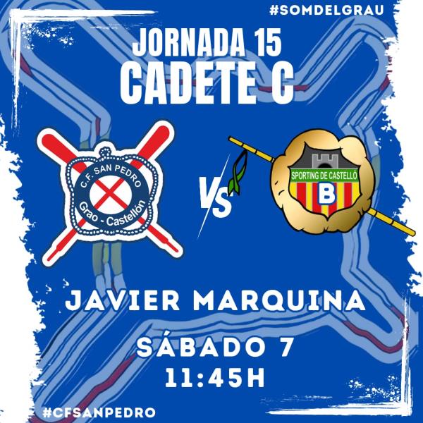 CADETE C CIERRA LA PRIMERA VUELTA EN CASA