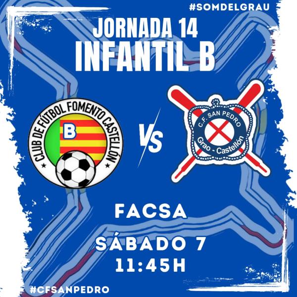 INFANTIL B QUIERE EMPEZAR LA SEGUNDA VUELTA CON VICTORIA