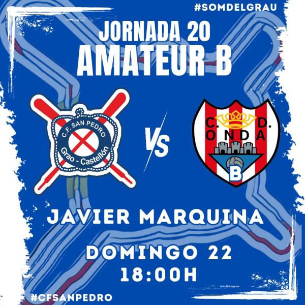 EL AMATEUR B QUIERE ENGANCHARSE CUANTO ANTES A LA SALVACION