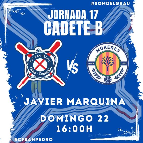 EL CADETE B A DAR UN PASO MAS EN LA LIGA