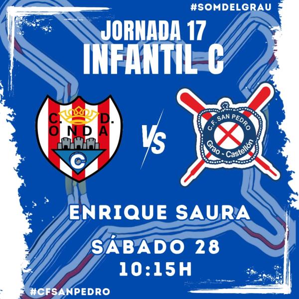 EL INFANTIL C VISITA A UN GRAN RIVAL