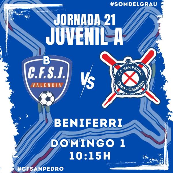 EL JUVENIL A BUSCA SEGUIR EN LA PARTE ALTA CON SU VISITA A VALENCIA