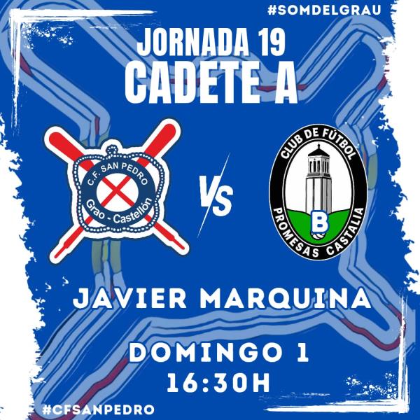 EL CADETE A BUSCA SEGUIR CON LA BUENA RACHA