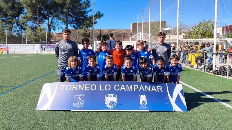 EL BENJAMIN C COMPITE A GRAN NIVEL EN EL TORNEO LO CAMPANAR DE ALCALA