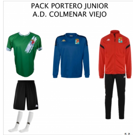 Pack Senior Entreno Jugador