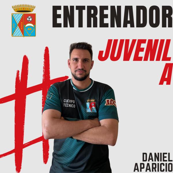 Daniel Aparicio, entrenador Juvenil A