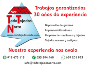 TODOS TEJADOS NORTE