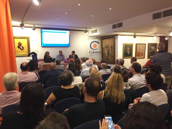 Acto con las entidades de la Obra Social de Caixa Colonya