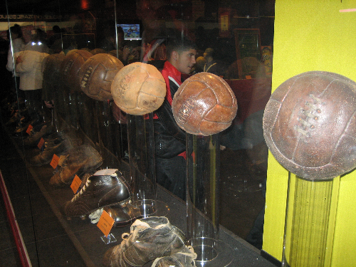 Visita al museo del Atlético de Madrid