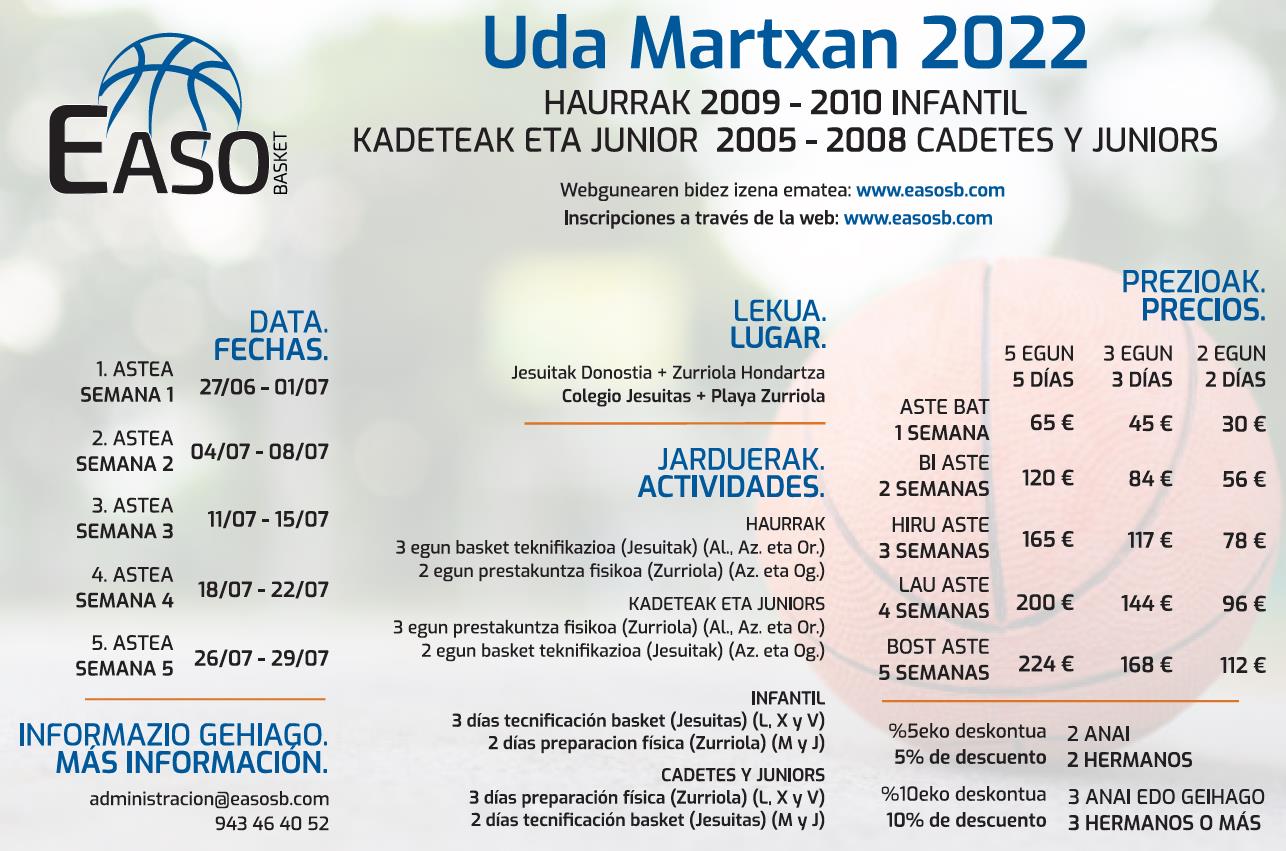 UDA MARTXAN 2022