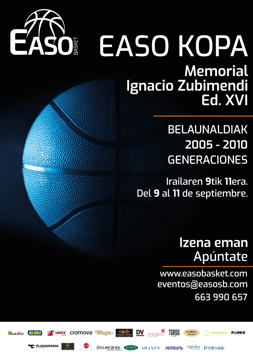 XVI EASO KOPA - MEMORIAL IGNACIO ZUBIMENDI