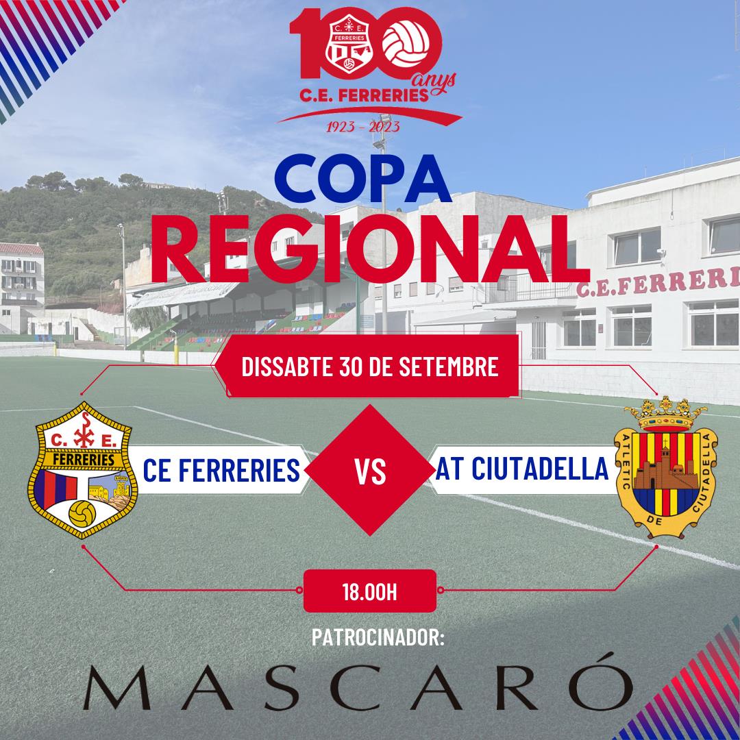 El Regional engega amb la copa!