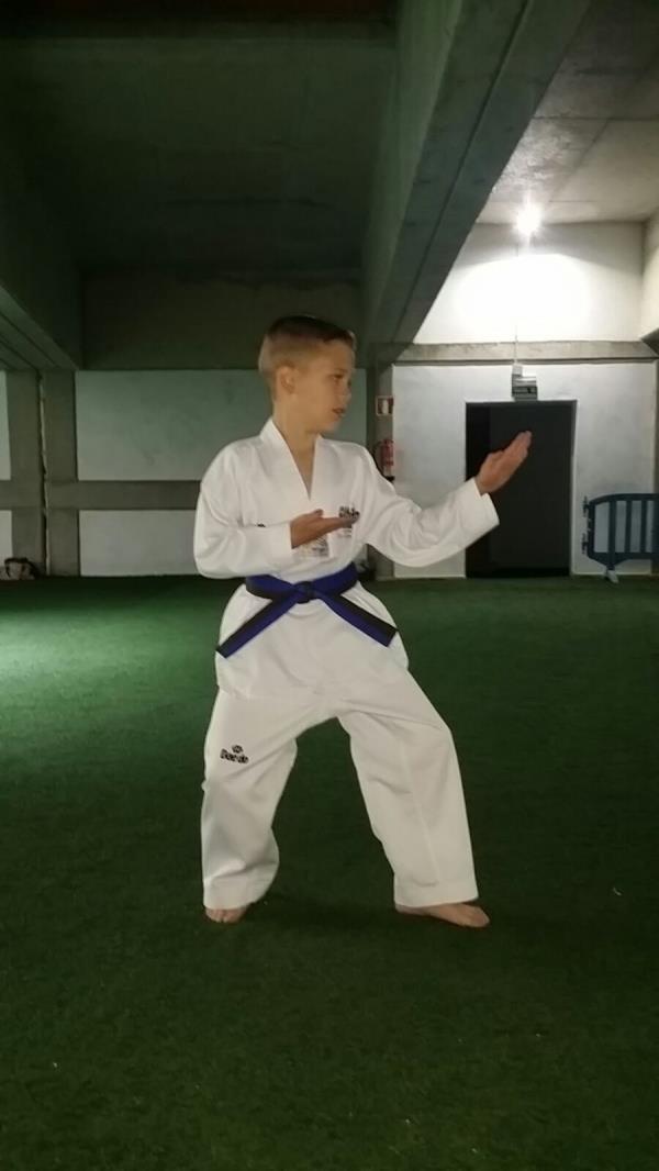 RAFAEL CON LA SELECCION CANARIA DE TAEKWONDO