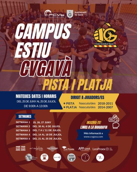 CAMPUS ESTIU PISTA I PLATJA 2025