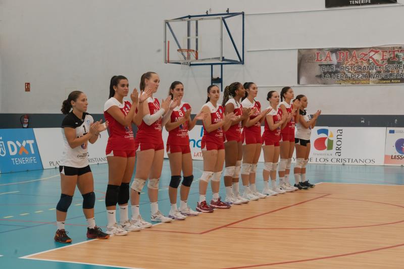 Tenerifeko Arona Voley emakumezkoen superliga 2 taldea Urretan!!!!