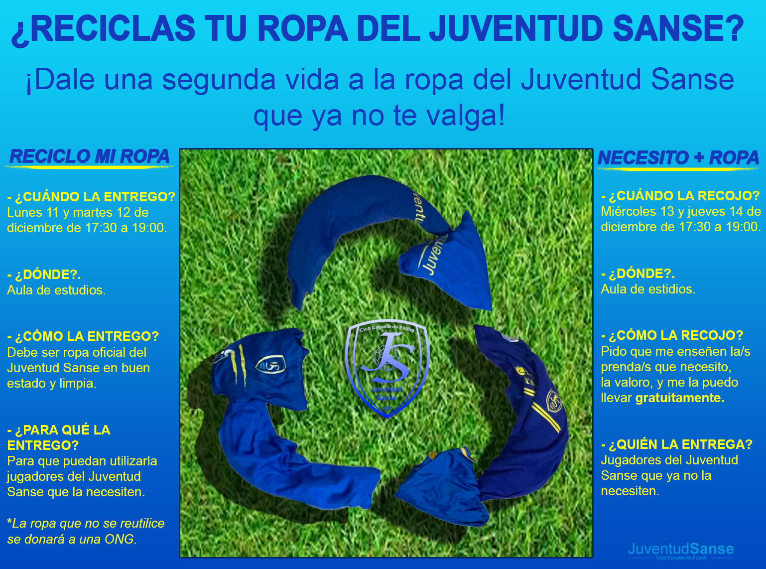Dale una nueva vida a tu ropa del Juven