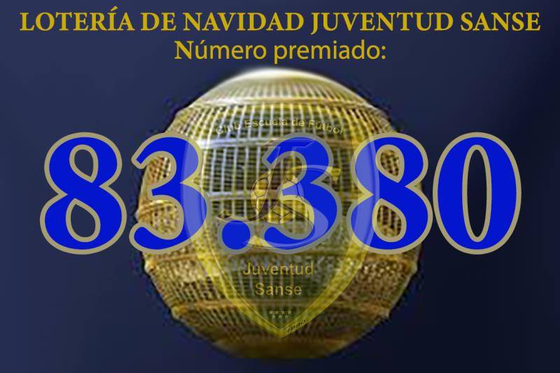 Número premiado de la lotería de Navidad 2024