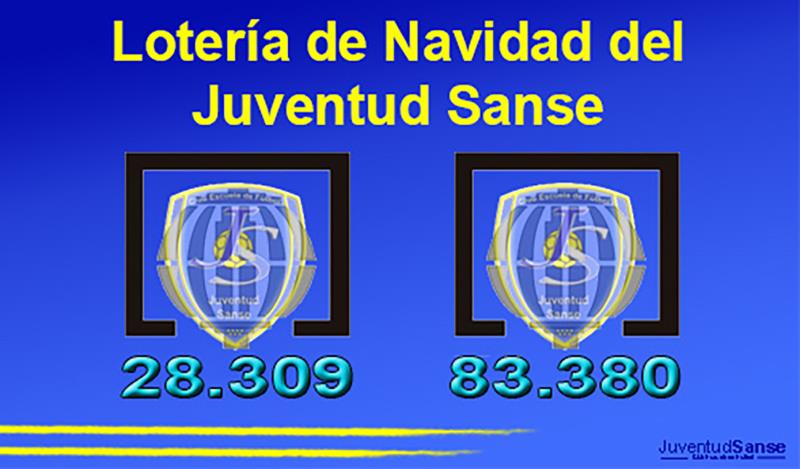 Lotería de Navidad  Juventud Sanse