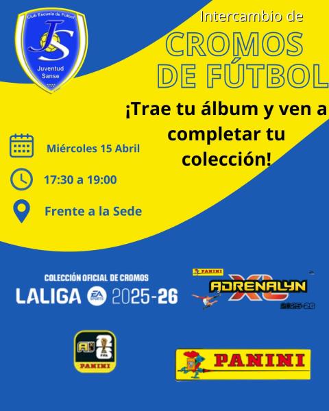 Intercambio de Cromos de Fútbol