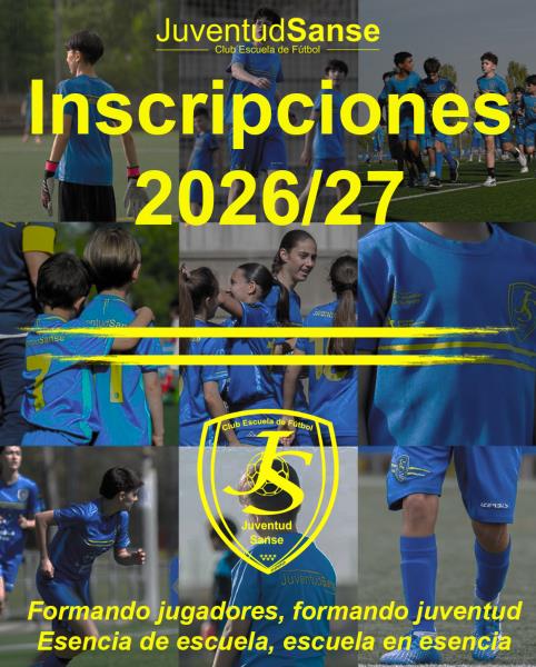 Inscripciones Temporada 2026/27
